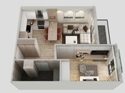 Продажа квартиры 1 комнаты 6 