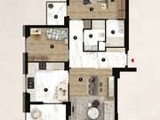 Продажа квартиры 1+1 8 